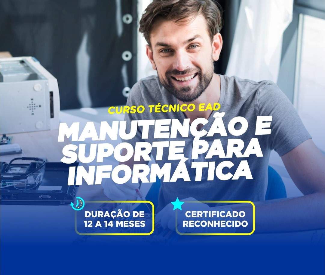  TÉCNICO EM MANUTENÇÃO E SUPORTE PARA INFORMÁTICA 